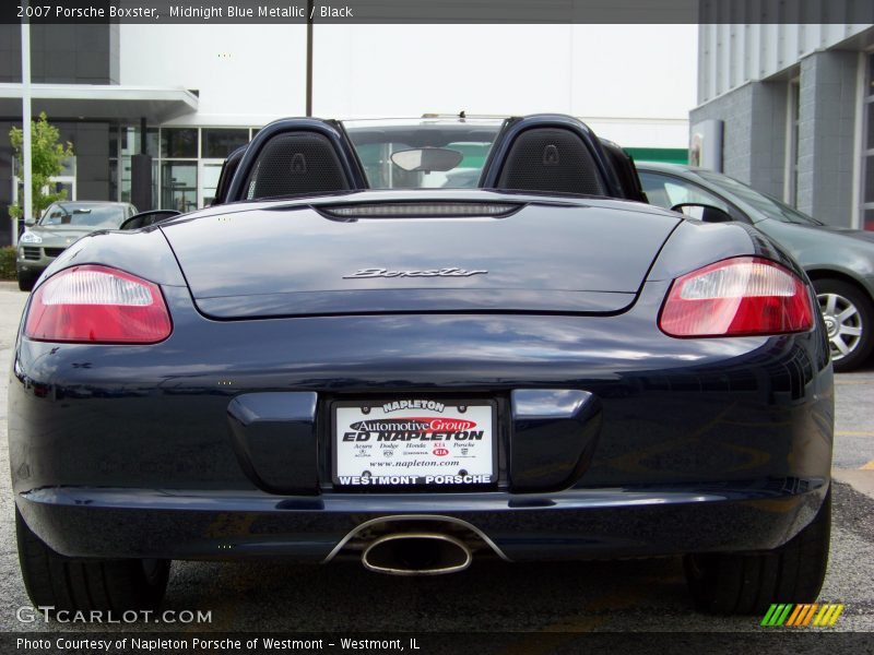 Midnight Blue Metallic / Black 2007 Porsche Boxster