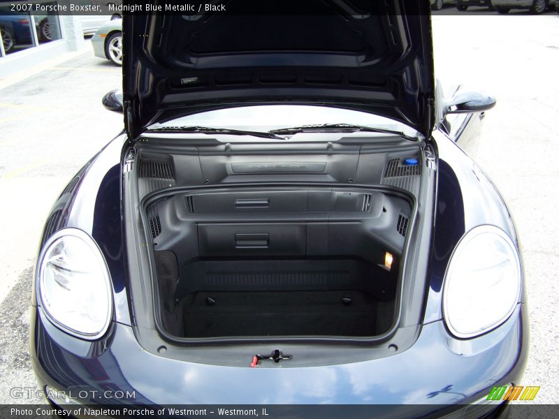 Midnight Blue Metallic / Black 2007 Porsche Boxster