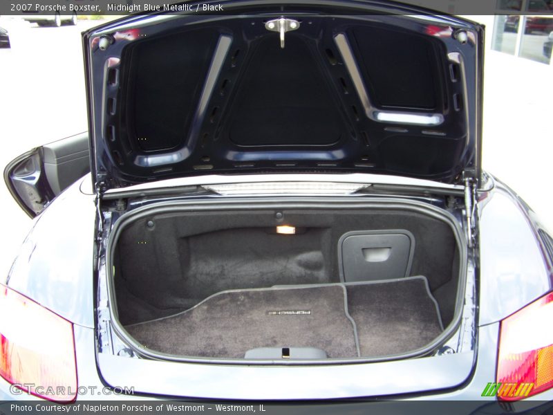 Midnight Blue Metallic / Black 2007 Porsche Boxster