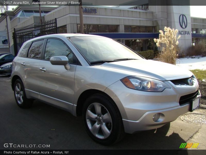 Alabaster Silver Metallic / Ebony 2007 Acura RDX