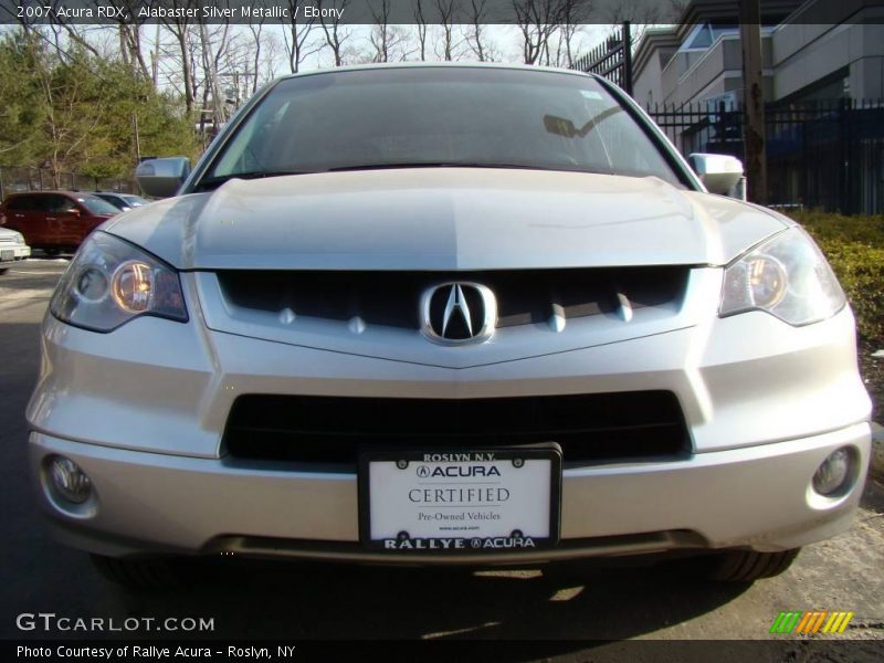 Alabaster Silver Metallic / Ebony 2007 Acura RDX