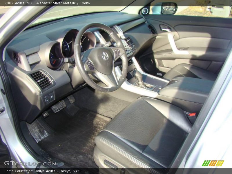 Alabaster Silver Metallic / Ebony 2007 Acura RDX