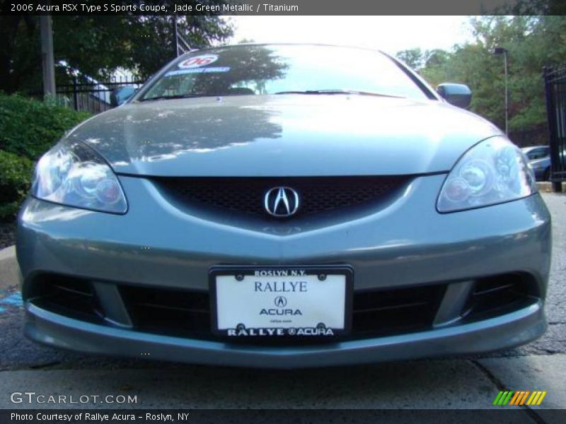 Jade Green Metallic / Titanium 2006 Acura RSX Type S Sports Coupe