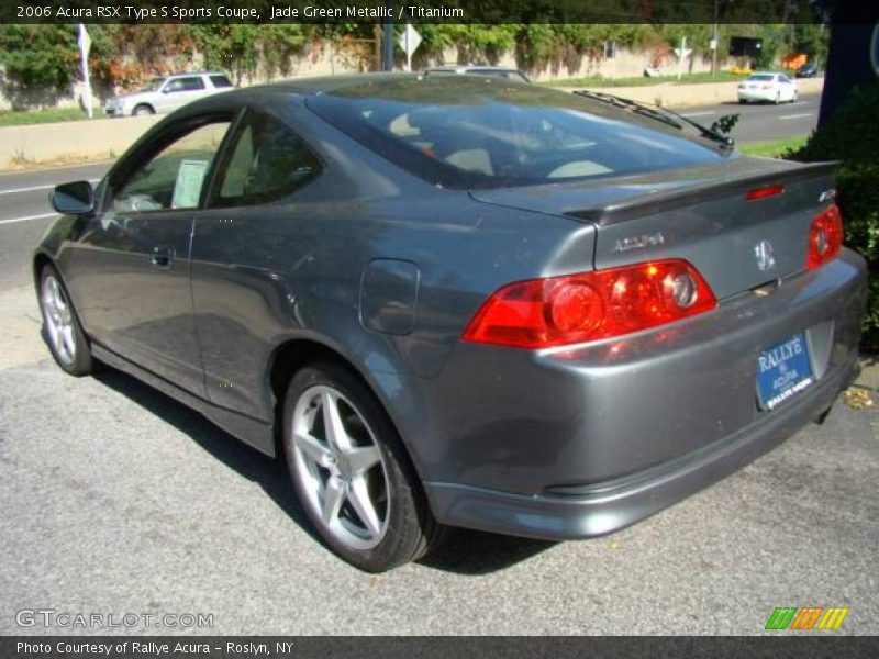 Jade Green Metallic / Titanium 2006 Acura RSX Type S Sports Coupe