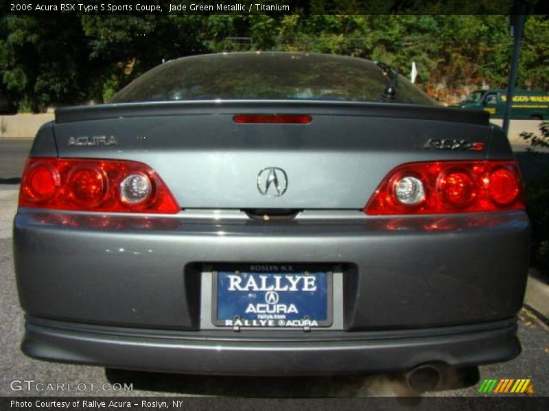 Jade Green Metallic / Titanium 2006 Acura RSX Type S Sports Coupe