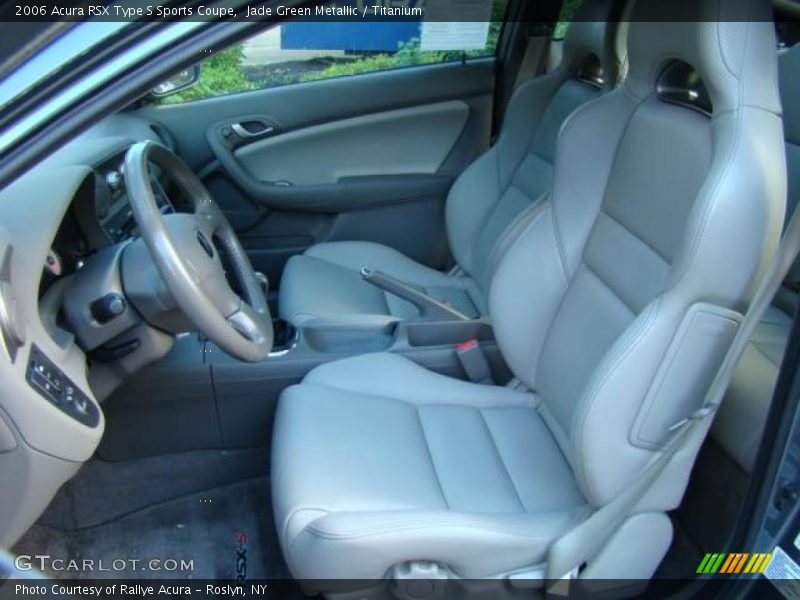 Jade Green Metallic / Titanium 2006 Acura RSX Type S Sports Coupe