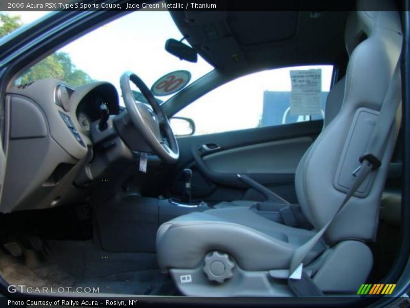Jade Green Metallic / Titanium 2006 Acura RSX Type S Sports Coupe