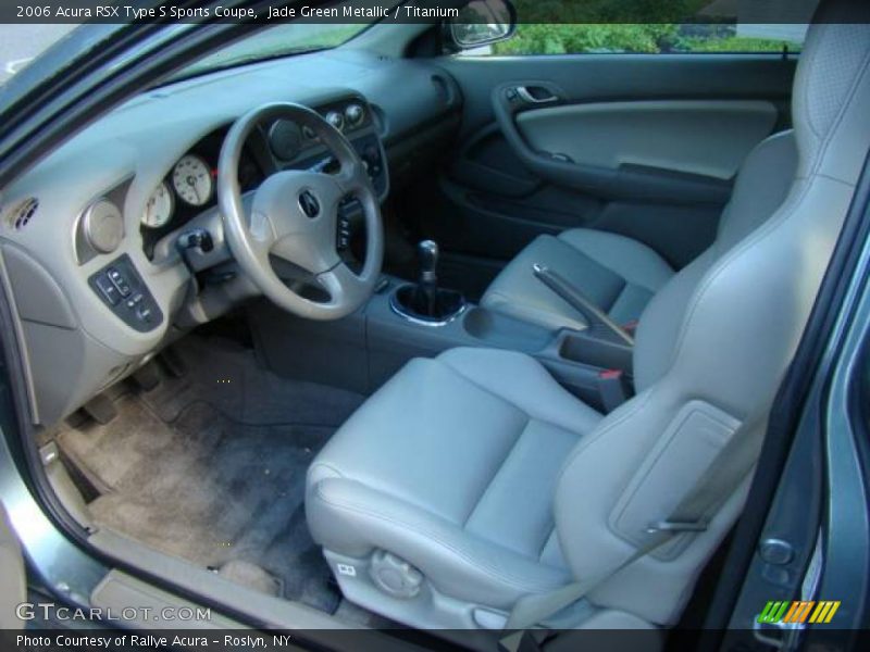 Jade Green Metallic / Titanium 2006 Acura RSX Type S Sports Coupe