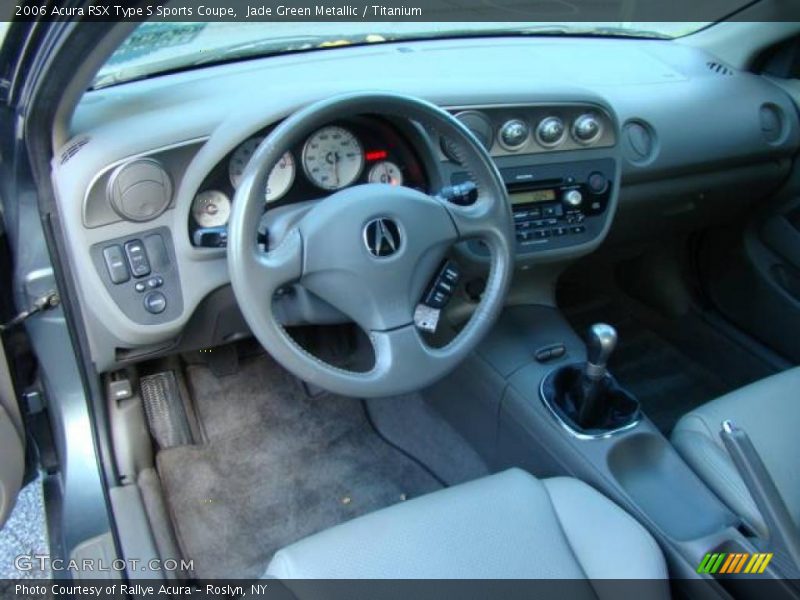Jade Green Metallic / Titanium 2006 Acura RSX Type S Sports Coupe