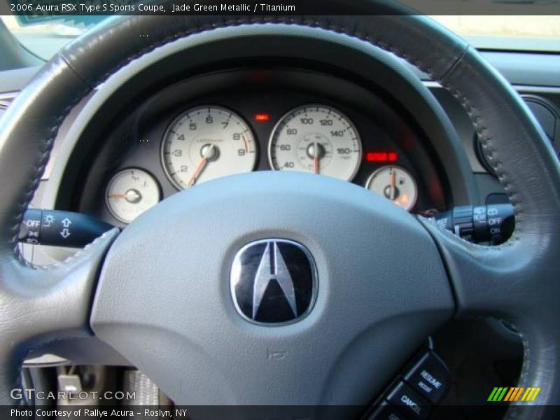 Jade Green Metallic / Titanium 2006 Acura RSX Type S Sports Coupe