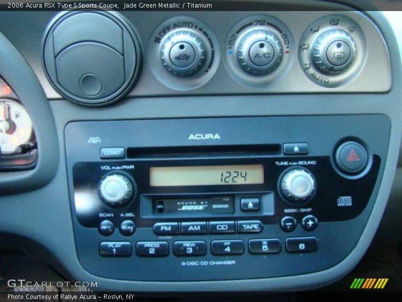 Jade Green Metallic / Titanium 2006 Acura RSX Type S Sports Coupe