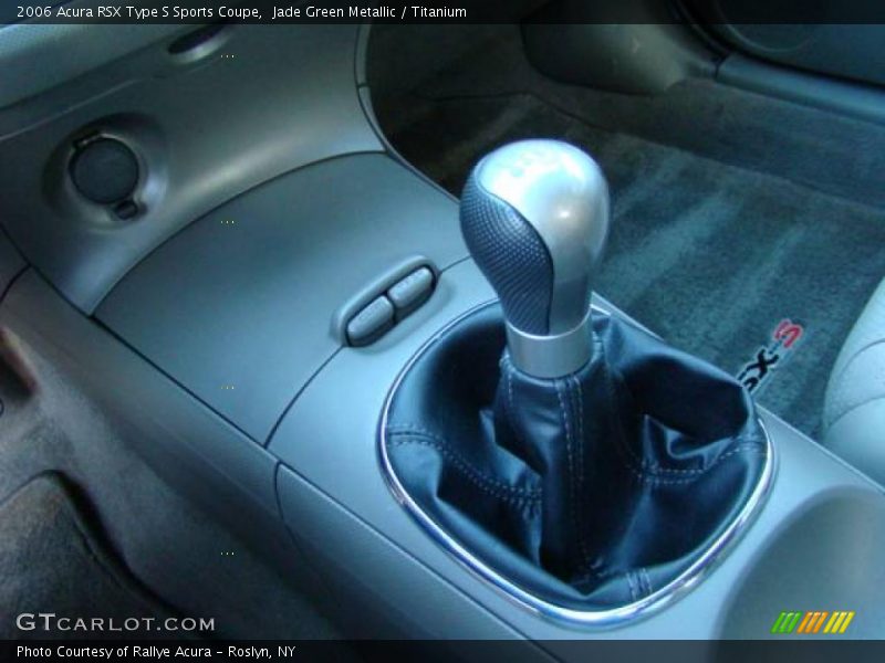 Jade Green Metallic / Titanium 2006 Acura RSX Type S Sports Coupe