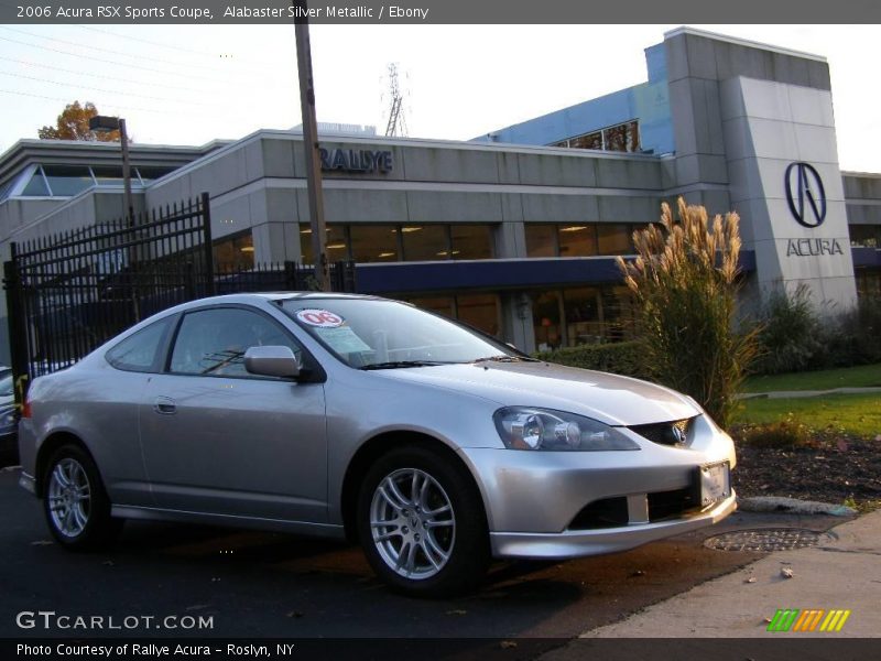 Alabaster Silver Metallic / Ebony 2006 Acura RSX Sports Coupe