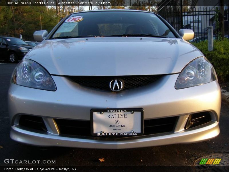 Alabaster Silver Metallic / Ebony 2006 Acura RSX Sports Coupe