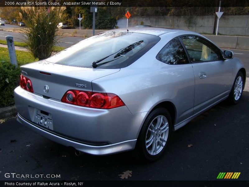 Alabaster Silver Metallic / Ebony 2006 Acura RSX Sports Coupe