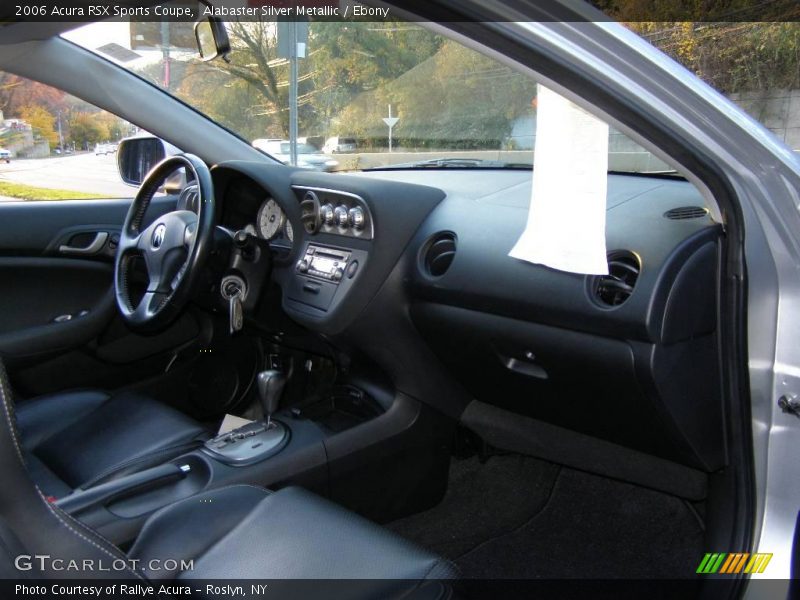 Alabaster Silver Metallic / Ebony 2006 Acura RSX Sports Coupe