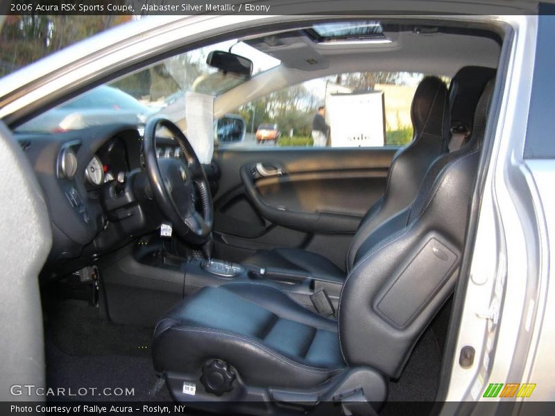 Alabaster Silver Metallic / Ebony 2006 Acura RSX Sports Coupe