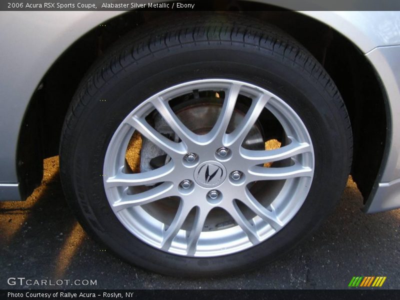 Alabaster Silver Metallic / Ebony 2006 Acura RSX Sports Coupe