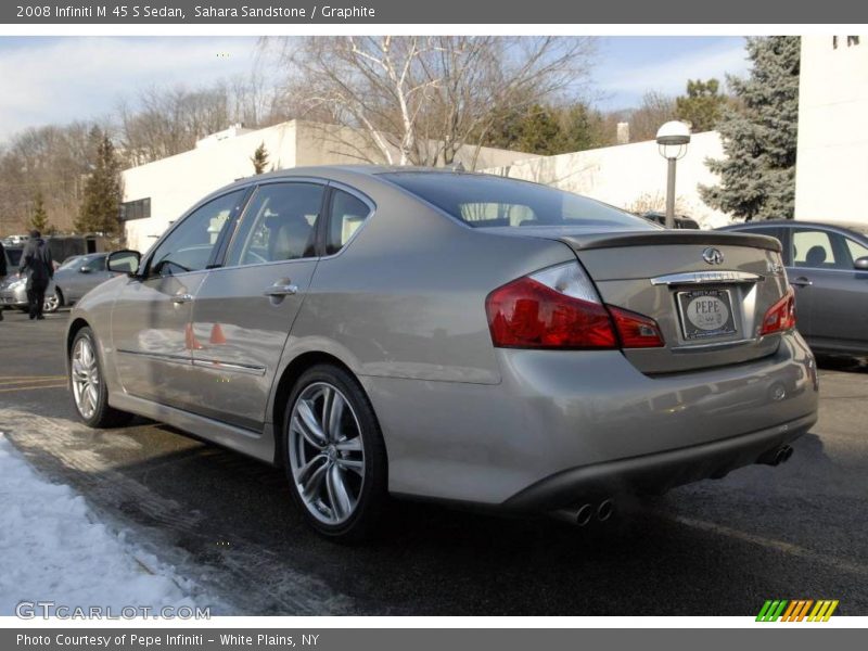 Sahara Sandstone / Graphite 2008 Infiniti M 45 S Sedan