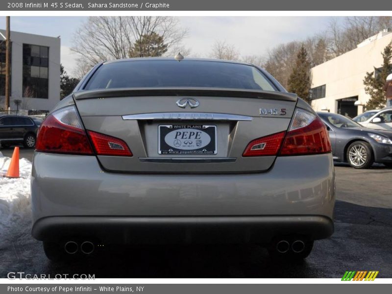Sahara Sandstone / Graphite 2008 Infiniti M 45 S Sedan