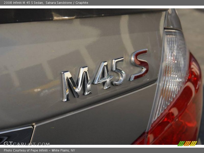 Sahara Sandstone / Graphite 2008 Infiniti M 45 S Sedan