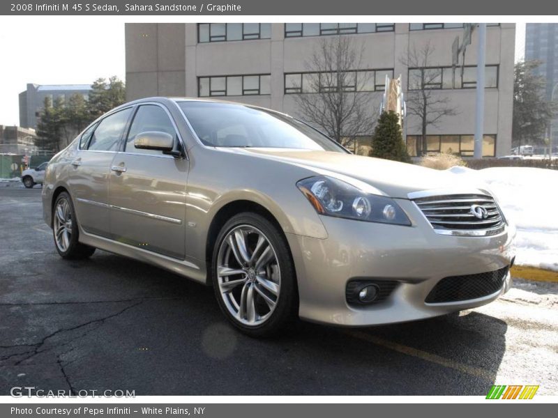 Sahara Sandstone / Graphite 2008 Infiniti M 45 S Sedan
