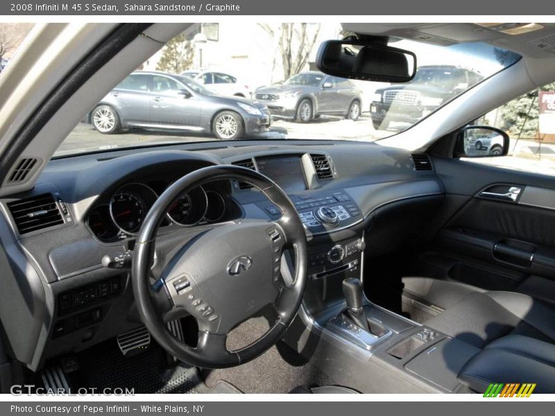 Sahara Sandstone / Graphite 2008 Infiniti M 45 S Sedan