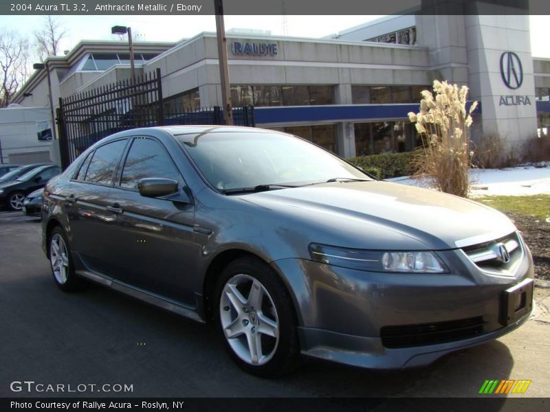 Anthracite Metallic / Ebony 2004 Acura TL 3.2