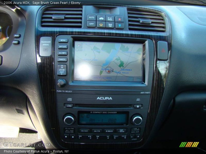 Sage Brush Green Pearl / Ebony 2006 Acura MDX