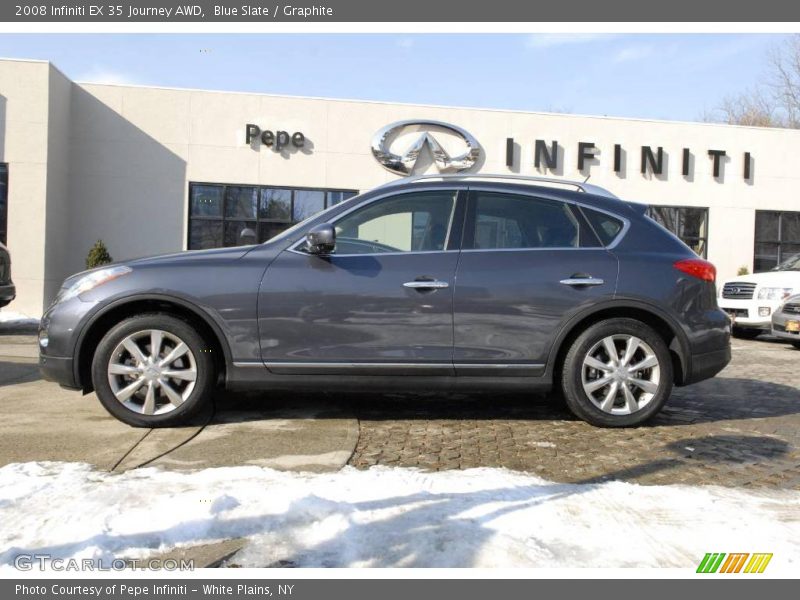 Blue Slate / Graphite 2008 Infiniti EX 35 Journey AWD