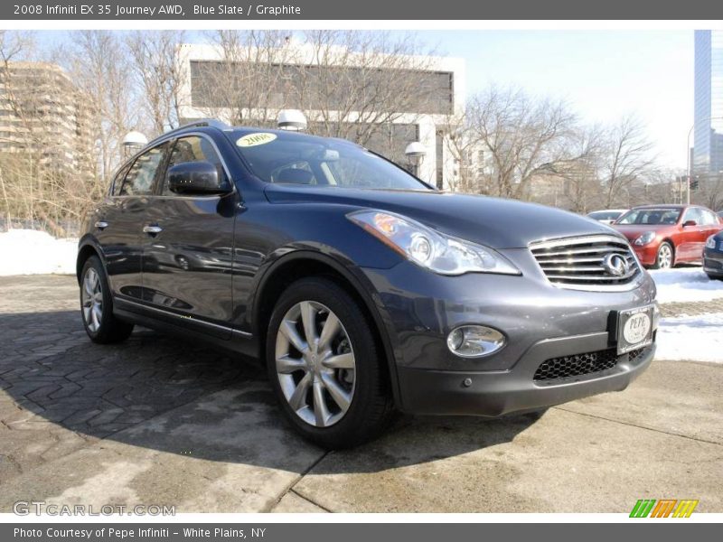 Blue Slate / Graphite 2008 Infiniti EX 35 Journey AWD