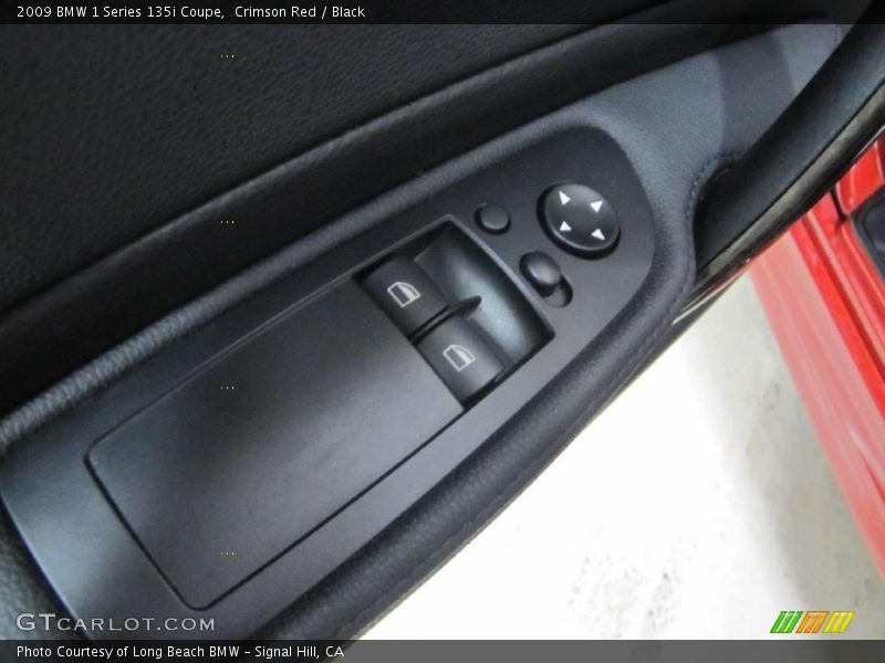 Crimson Red / Black 2009 BMW 1 Series 135i Coupe