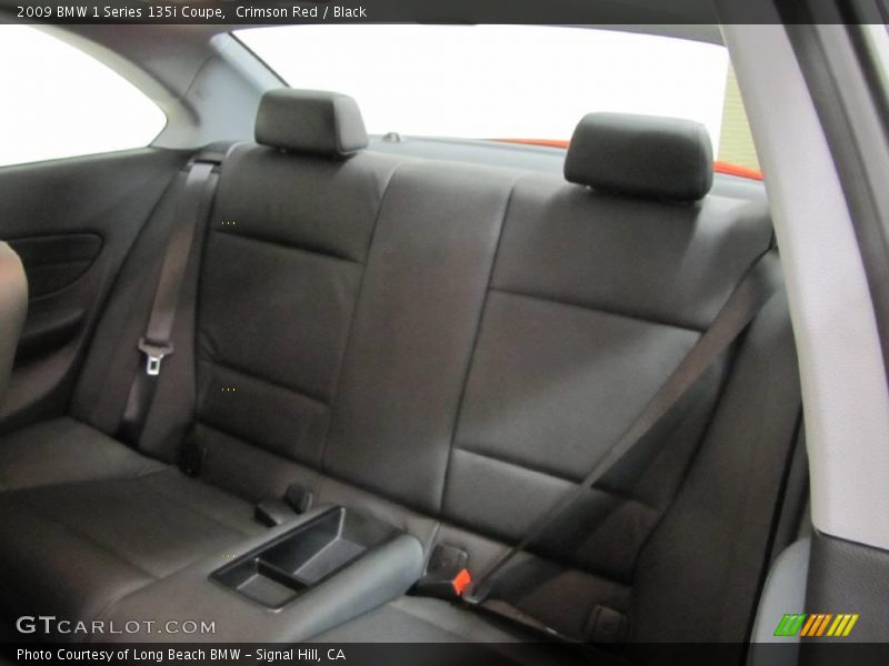 Crimson Red / Black 2009 BMW 1 Series 135i Coupe
