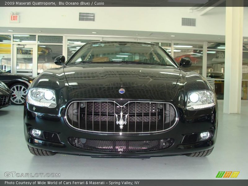 Blu Oceano (Blue) / Cuoio 2009 Maserati Quattroporte