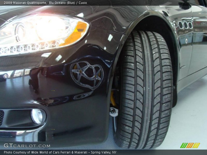 Blu Oceano (Blue) / Cuoio 2009 Maserati Quattroporte