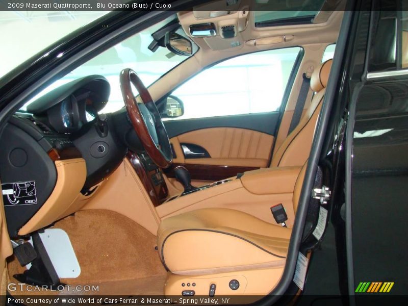 Blu Oceano (Blue) / Cuoio 2009 Maserati Quattroporte