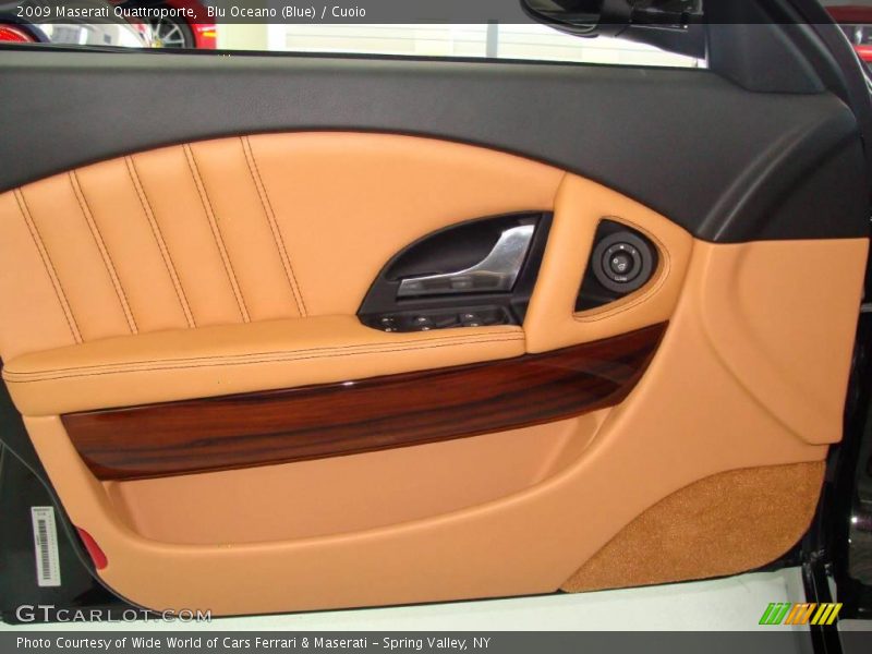 Blu Oceano (Blue) / Cuoio 2009 Maserati Quattroporte