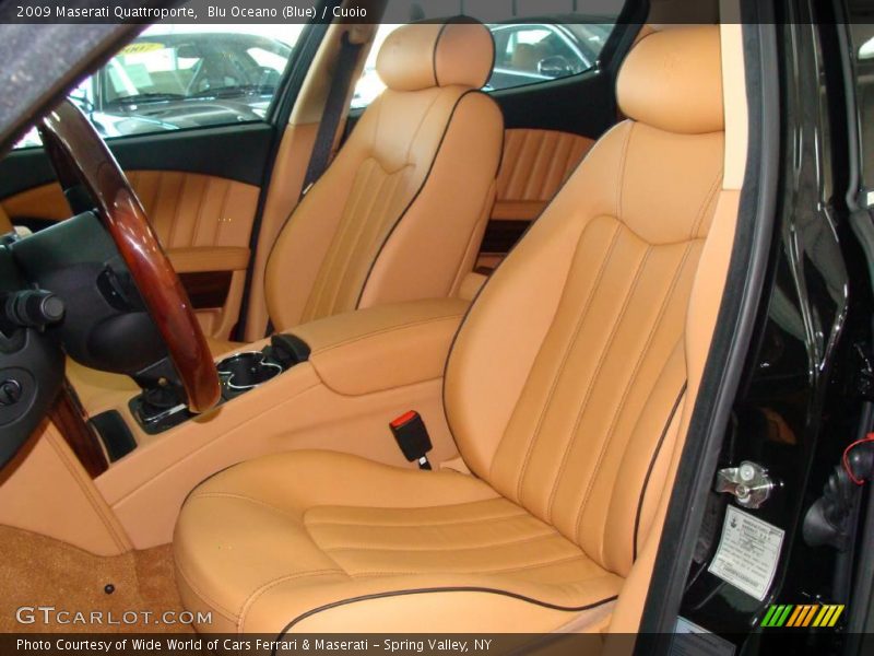 Blu Oceano (Blue) / Cuoio 2009 Maserati Quattroporte