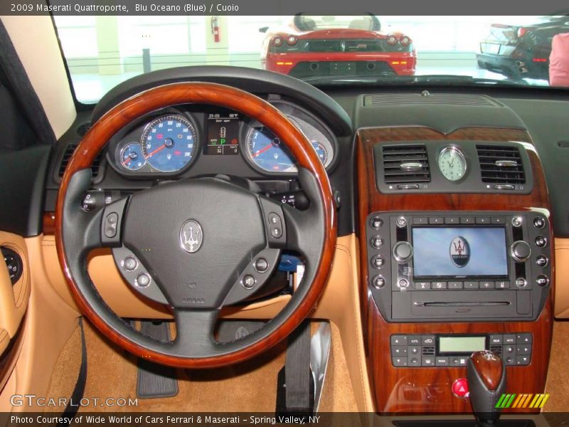 Blu Oceano (Blue) / Cuoio 2009 Maserati Quattroporte