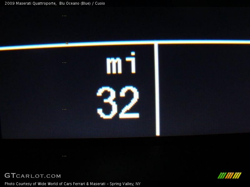 Blu Oceano (Blue) / Cuoio 2009 Maserati Quattroporte