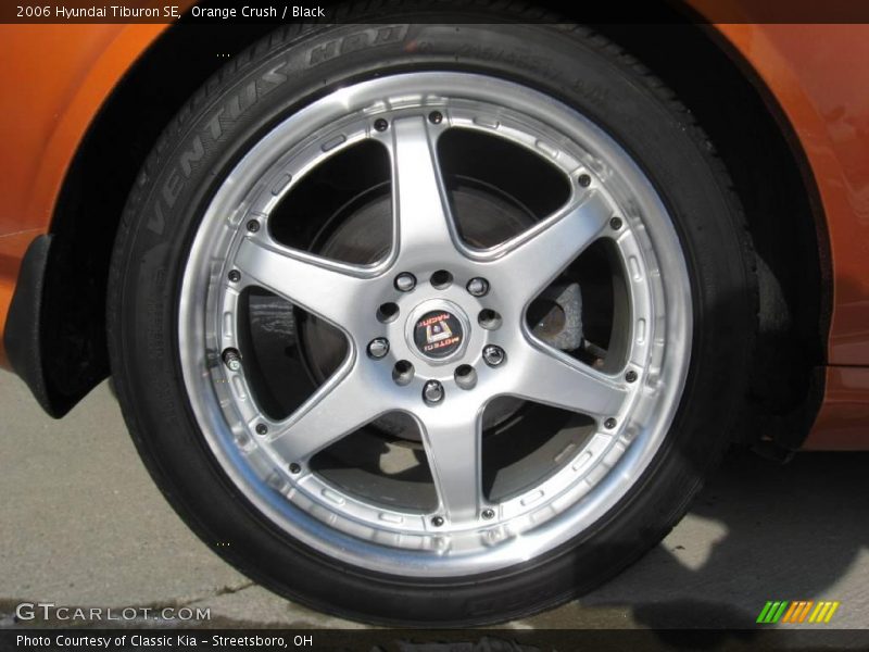 Orange Crush / Black 2006 Hyundai Tiburon SE