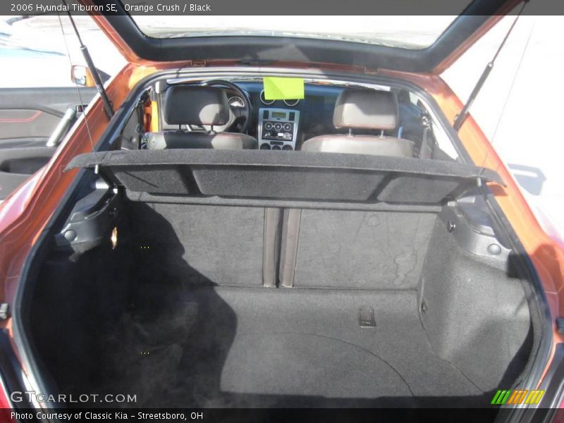 Orange Crush / Black 2006 Hyundai Tiburon SE