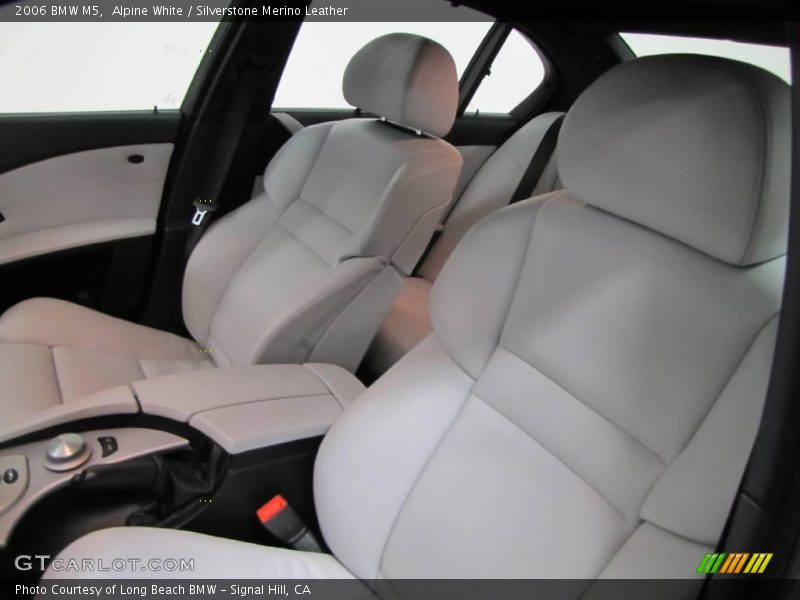 Alpine White / Silverstone Merino Leather 2006 BMW M5