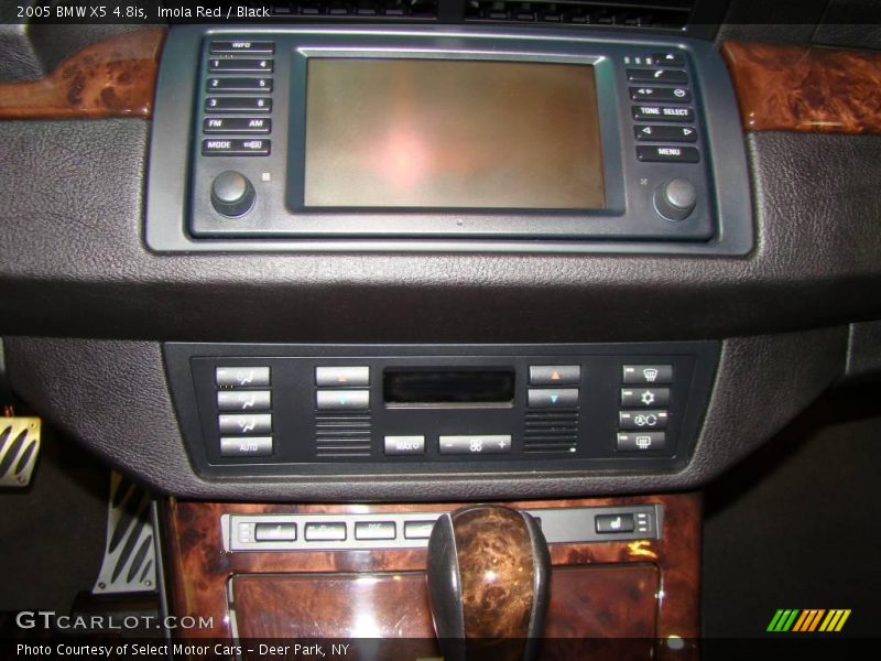 Imola Red / Black 2005 BMW X5 4.8is