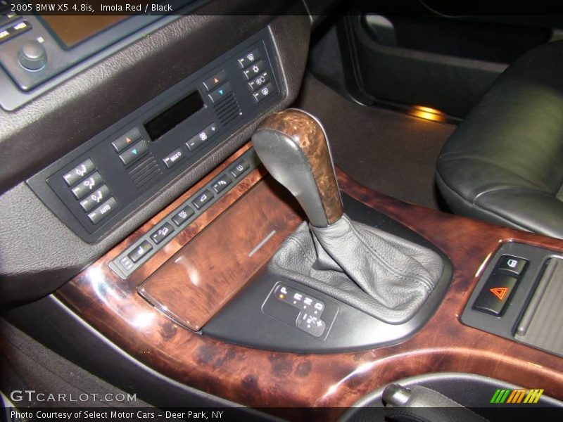 Imola Red / Black 2005 BMW X5 4.8is