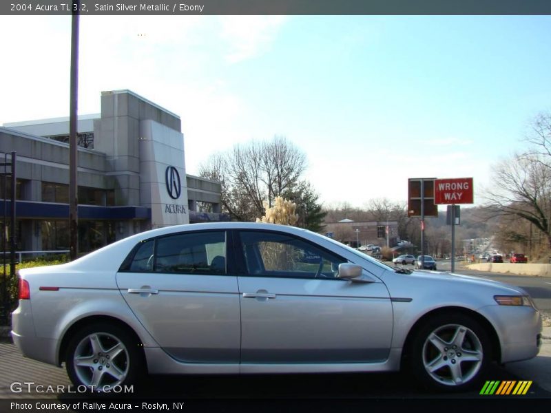 Satin Silver Metallic / Ebony 2004 Acura TL 3.2
