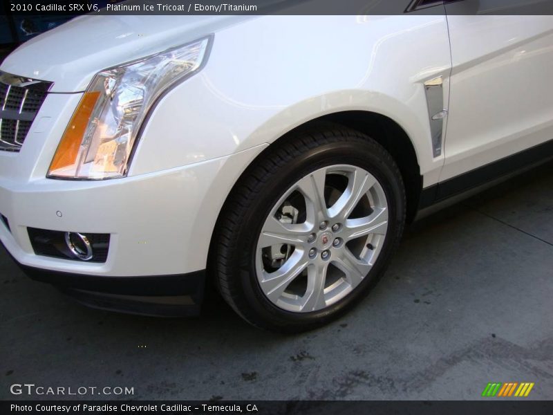 Platinum Ice Tricoat / Ebony/Titanium 2010 Cadillac SRX V6