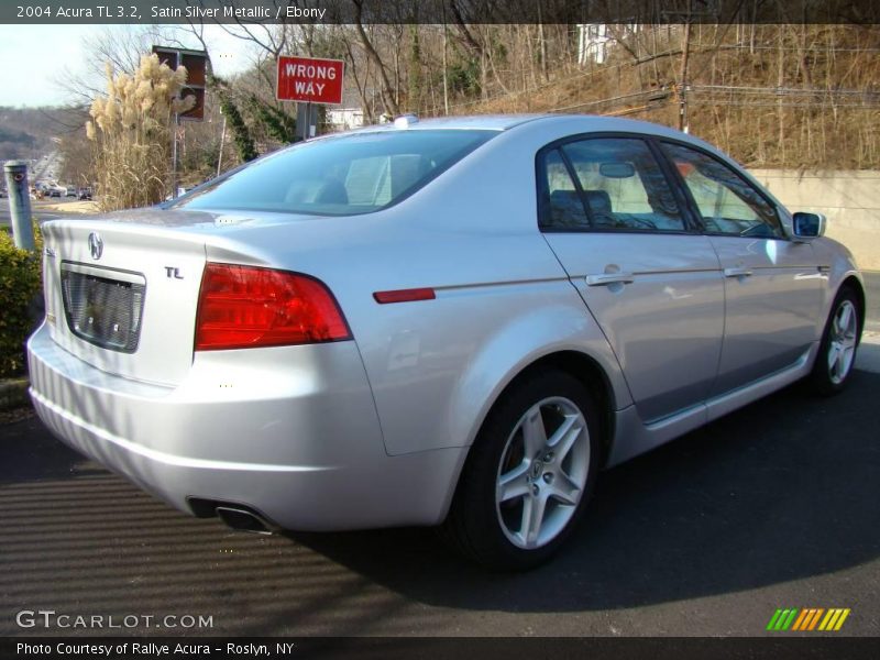 Satin Silver Metallic / Ebony 2004 Acura TL 3.2