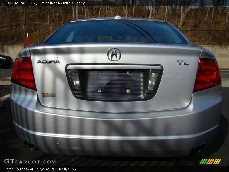 Satin Silver Metallic / Ebony 2004 Acura TL 3.2