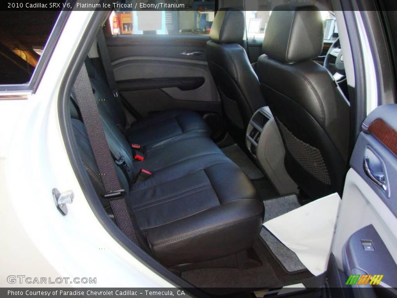 Platinum Ice Tricoat / Ebony/Titanium 2010 Cadillac SRX V6